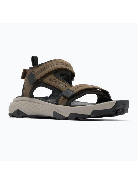 Sandály Columbia Peakfreak Rush cordovan pebble hnědé
