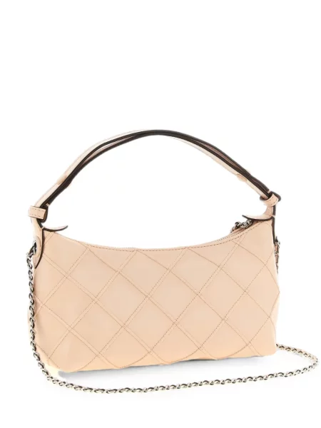Matlasat geantă Tory Burch din piele roz