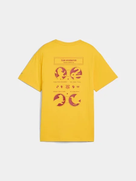 Детская футболка Puma желтая