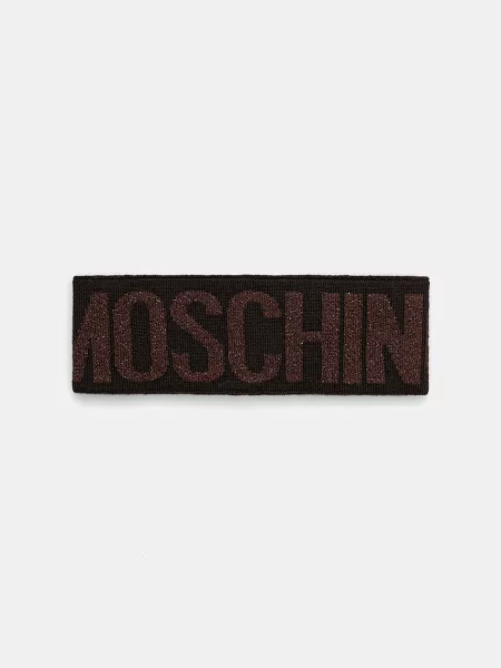 Gyapjú sapka Moschino barna