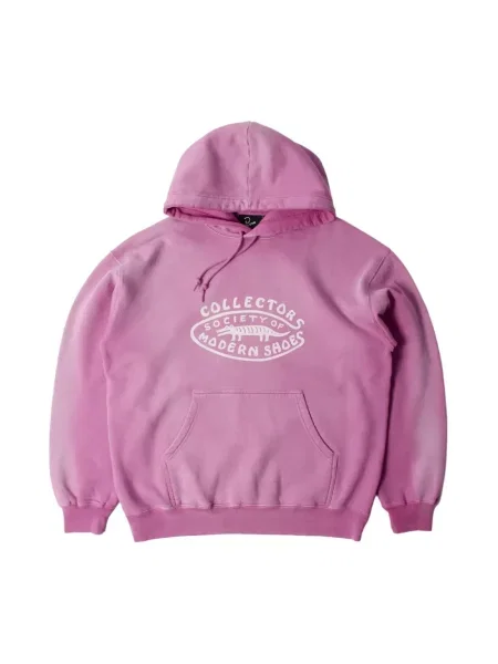 Bluza z kapturem By Parra z kapturem różowa