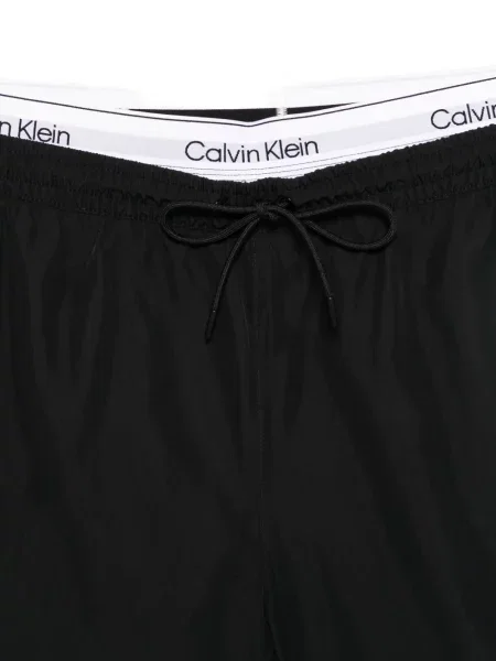 Slip de baie Calvin Klein cu cordon negru