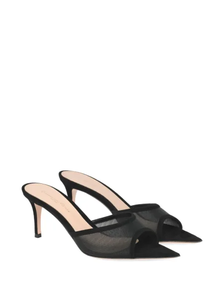 Papuci tip mules Gianvito Rossi negru