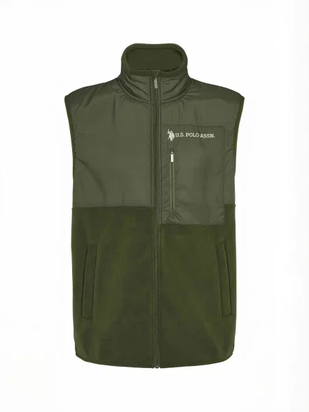 U.S. POLO ASSN. Vestă UMDomenick verde