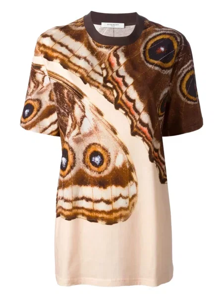 Tricou Givenchy cu imagine maro