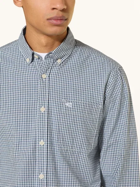 Camel Active Košile Regular Fit modrá bílá