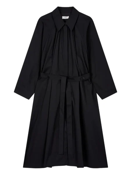 Rochie tip cămașă Studio Tomboy de costum negru