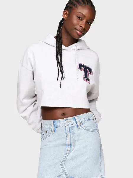 Худі Tommy Jeans сіре