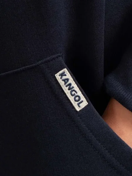 Hanorac cu glugă Kangol albastru