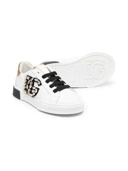 Sneakersy dziecięce Dolce And Gabbana białe