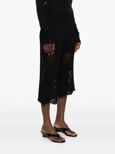 Pantaloni Iro tricotate negru
