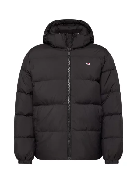 Tommy Jeans Geacă din puf Essential negru
