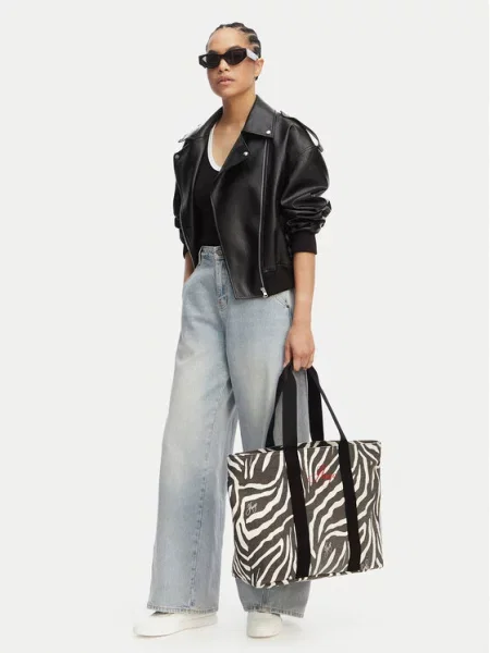 HUGO kabelka typu shopper dámska Becky ZE_Tote čierna