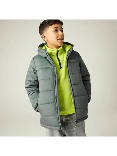 Kurtka Kids Lofthouse z wyściółką zielona