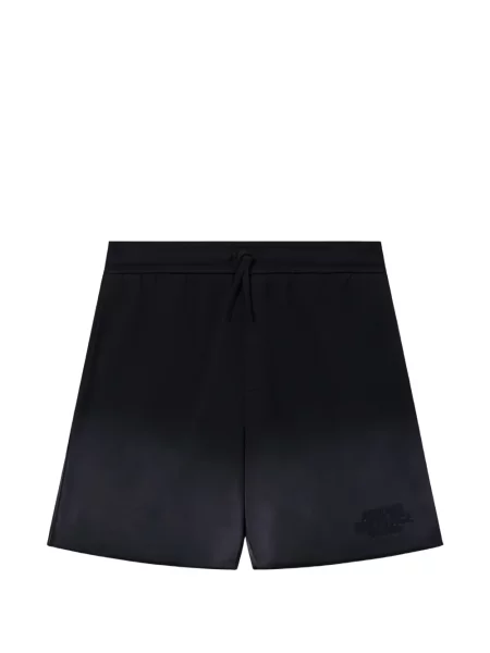 Șnur de strângere pantaloni scurți Armani Exchange negru