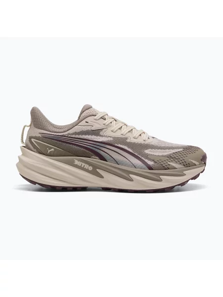 Încălțăminte de alergare pentru femei Puma Velocity NITRO Trail silver fog/ruby