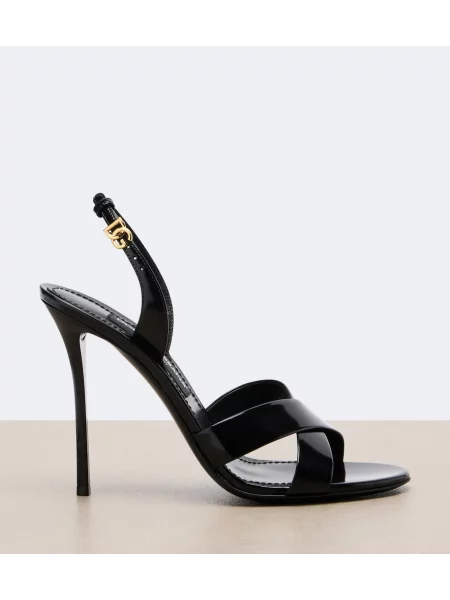 Sandale Dolce&gabbana din piele negru