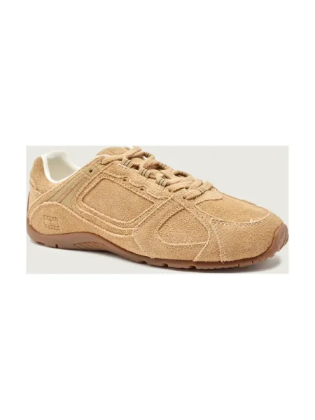 Tommy Jeans Sneakers Archive Lite Suede Maro bej