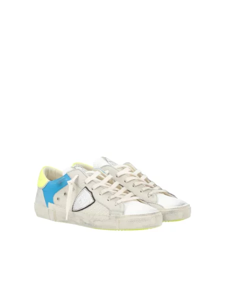 Buty do tenisa Philippe Model zamszowe do tenisa białe
