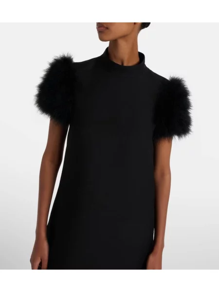 Rochie Valentino din crep negru