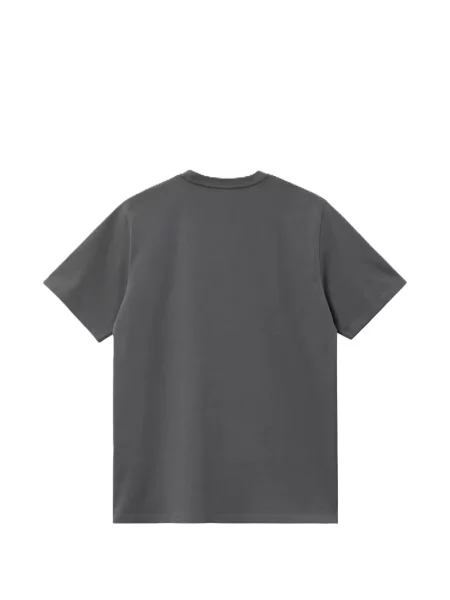 Tricou Carhartt Wip cu broderie gri
