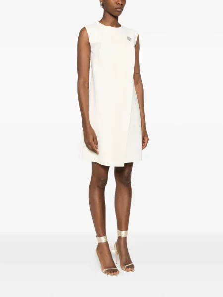 Mini rochie mini Chiara Boni La Petite Robe de costum mini alb