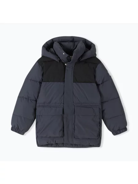 Gyerek kabát Reima Toukola soft black. Méret: fekete