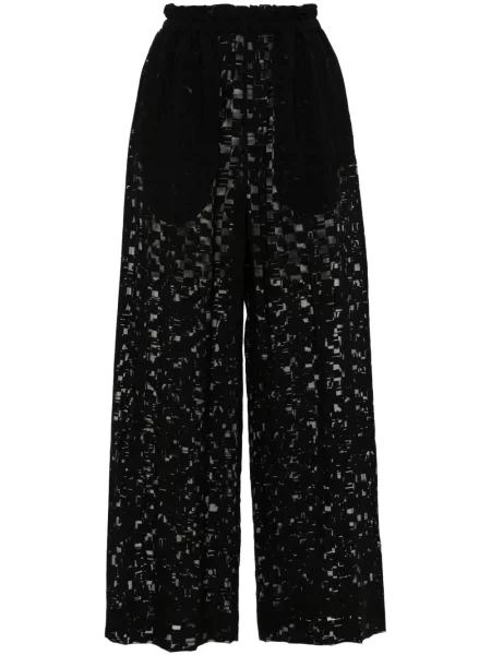 Pantaloni Henrik Vibskov negru