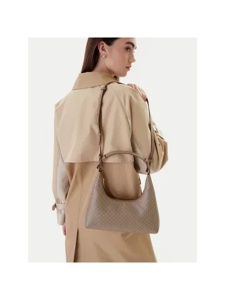 Kabelka Calvin Klein béžová