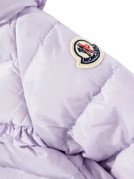 Kurtka dziecięca Moncler Enfant fioletowa