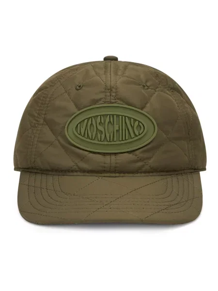 Czapka z daszkiem Moschino zielona