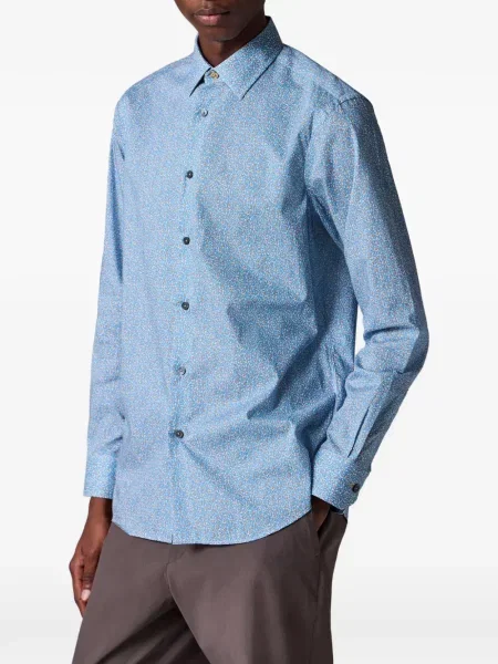 Virágos ing Paul Smith nyomtatás kék