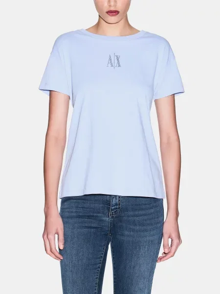 Футболка Armani Exchange блакитний