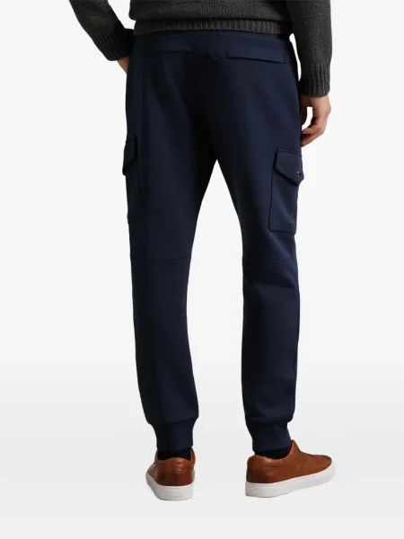 Șapcă Polo Ralph Lauren cu broderie din țesătură twill în carouri albastru