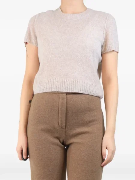 Scurt tricou James Perse tricotate