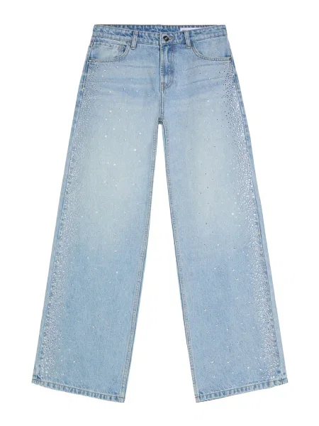 Bershka Traperice traper plavi