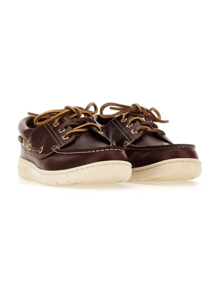 Półbuty Timberland skórzane brązowe