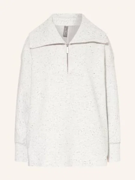 Sweaty Betty Sweter Typu Troyer grau czarny