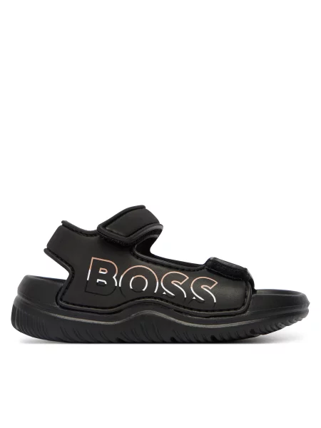 BOSS Sandali M črna