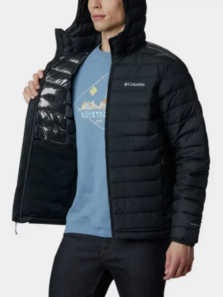 Columbia Powder Lite Зимова куртка чорний