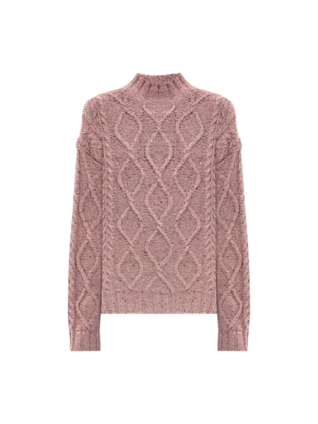 Sweter Twinset różowy