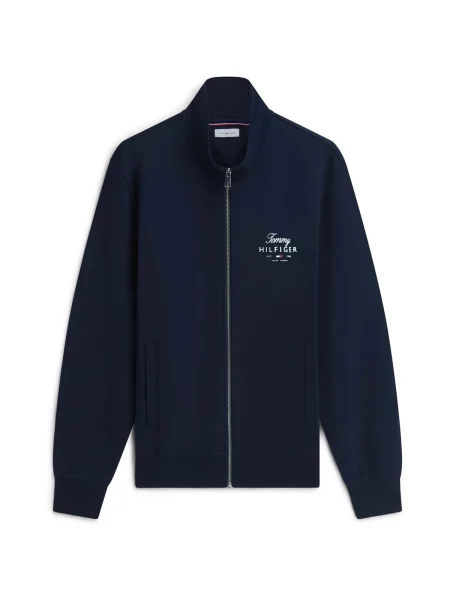 Geacă Tommy Hilfiger albastru