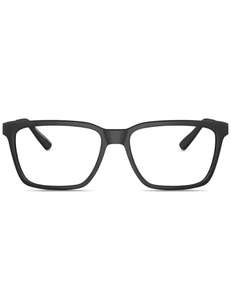 Ochelari de soare pătrați Armani Exchange negru