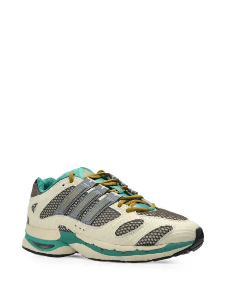 Μικρός φλοράλ φόρεμα Adidas με κέντημα γκρι