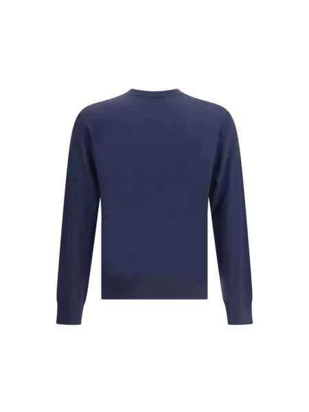 Sweter Dsquared2 wełniany niebieski
