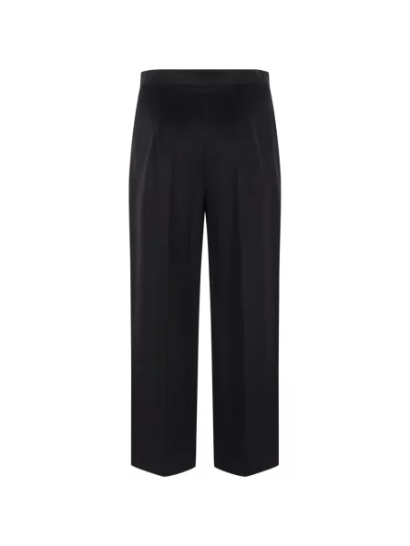 Pantaloni Max Mara de lână negru