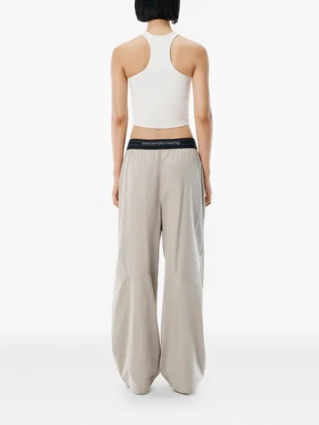 Pantaloni Alexander Wang gri