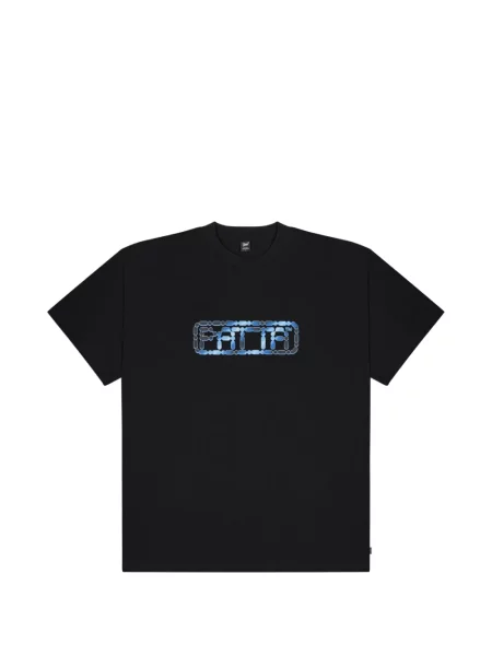 Tričko Patta s autogramem černé