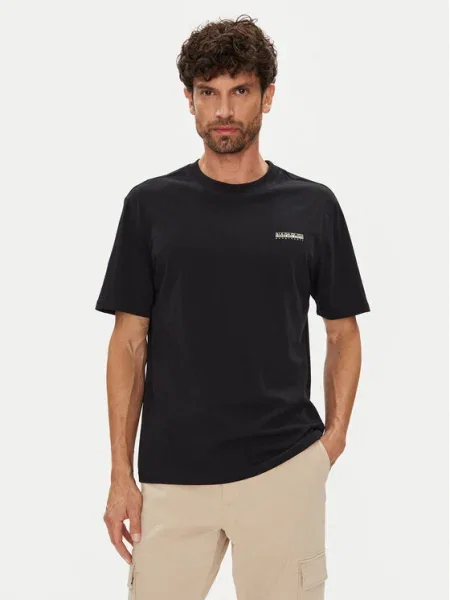 NAPAPIJRI Tricou / alb negru