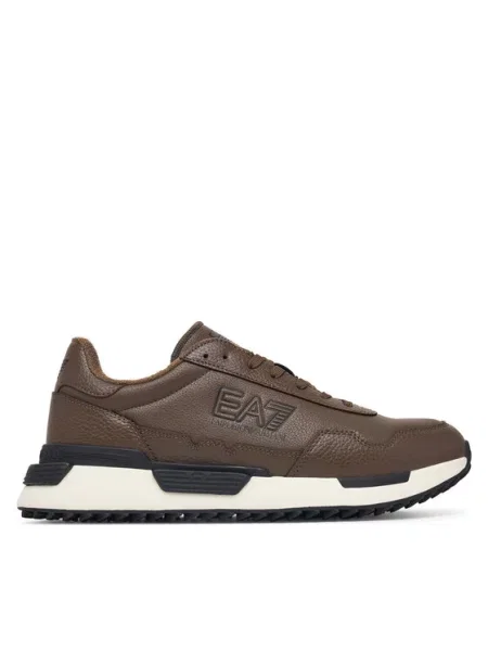 Sneakers Emporio Armani maro